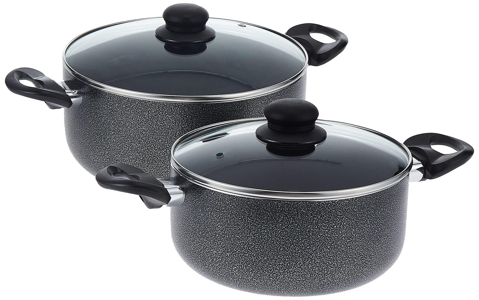 Limitless Aluminum Nonstick Cookware Set 8 Pcs, Assorted Color