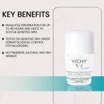 Vichy Deodorant Roll-On Sensitive Anti-Translucent 48h Double Pack of 2 x 50 ml
