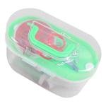 Limitless Oval Sewing Kit Treasure Box Traveller Emergency Clothing Fixer - Yellow