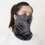 Limitless Mesh Dust-Proof + Sun Protection Face Mask Sun Protection Face Mask Single Layer Neck Gaiter Lightweight Summer Protection Scarf Bandana (Sky Blue)