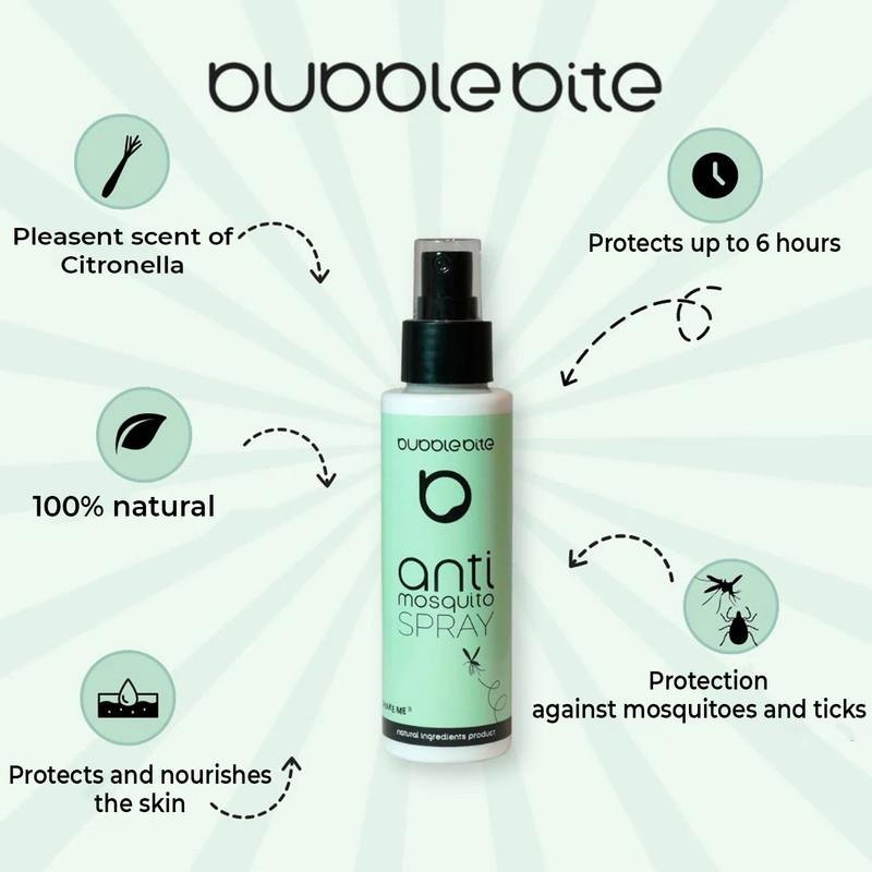 Bubble Bite Anti Mosquito Spray (100ML)